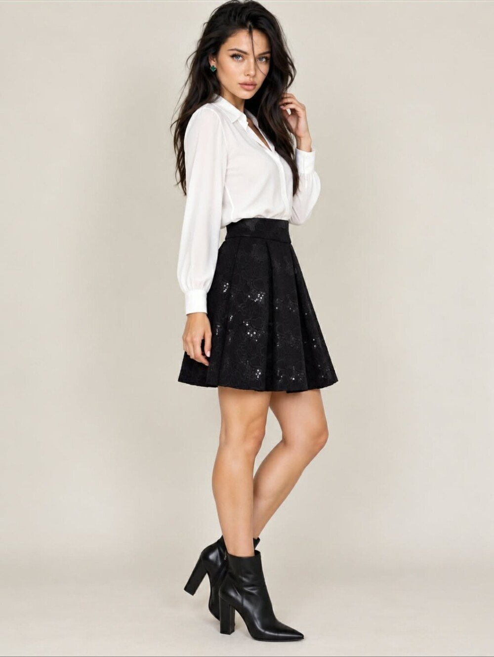 🌟 Host Pick 🌟 Betsey Johnson/Sequence skirt - Picture 2 of 8